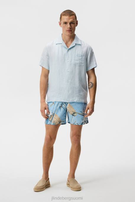 J.Lindeberg pankkien trooppiset uimahousut miehet unelma sininen 4VD01114 vaatetus