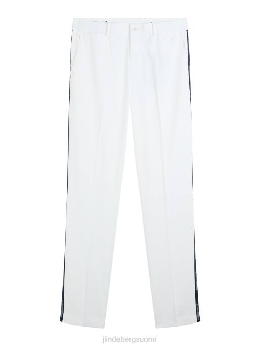 J.Lindeberg stuart-raitahousut miehet valkoinen 4VD02176 vaatetus