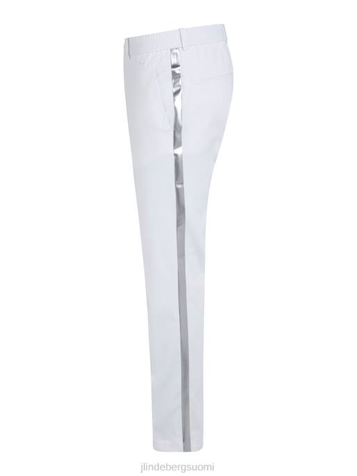 J.Lindeberg stue raidalliset golfhousut miehet valkoinen 4VD02211 vaatetus