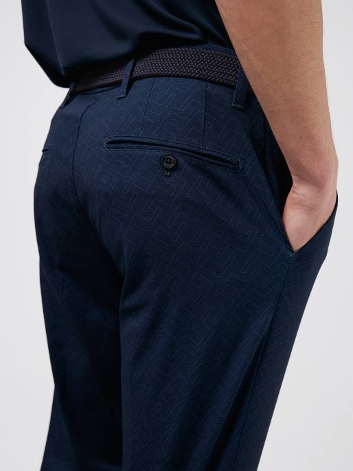 J.Lindeberg tim golfhousut miehet laivaston bleiserisiltamonogrammi 4VD02223 vaatetus