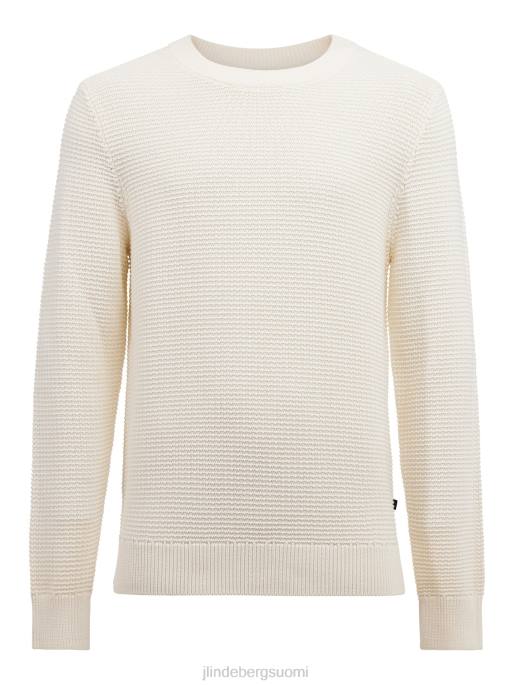 J.Lindeberg Archer rakenne neule miehet kuiskaa valkoinen 4VD02363 vaatetus