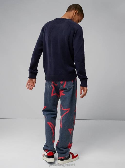 J.Lindeberg Coltonin kashmirvillapaita miehet laivasto 4VD02306 vaatetus