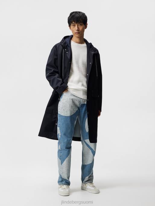 J.Lindeberg arthur luomupuuvillapusero miehet pilvi valkoinen 4VD01067 vaatetus