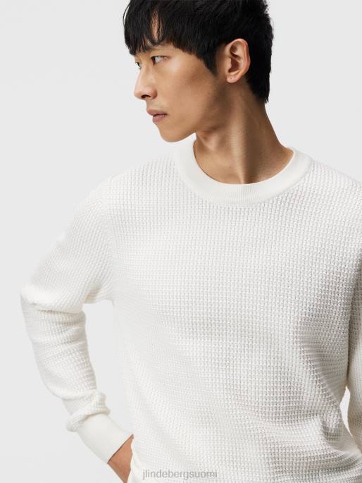 J.Lindeberg arthur luomupuuvillapusero miehet pilvi valkoinen 4VD01067 vaatetus