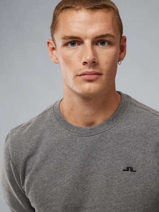 J.Lindeberg cal collegepaita miehet keskiharmaa melansi 4VD01091 vaatetus