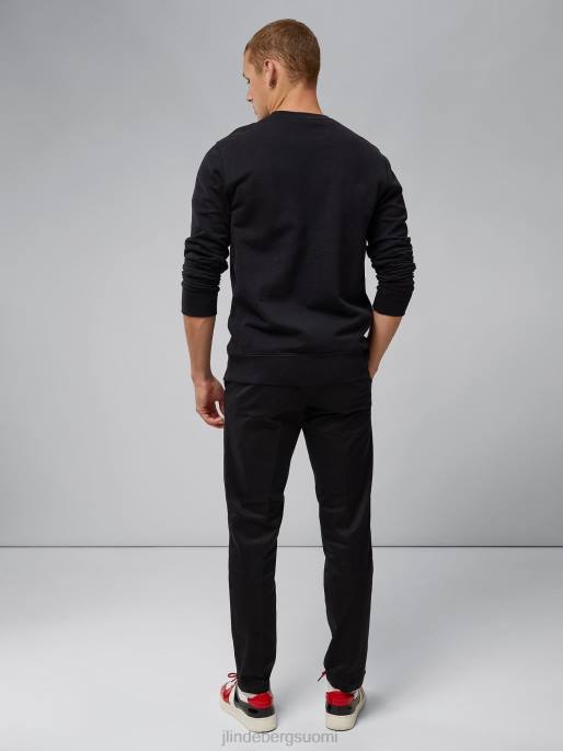 J.Lindeberg cal collegepaita miehet musta 4VD01092 vaatetus