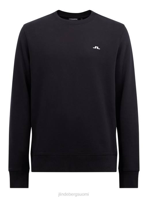 J.Lindeberg cal collegepaita miehet musta 4VD01092 vaatetus