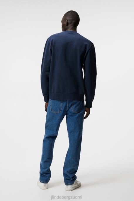 J.Lindeberg chip crew kauluspaita miehet laivasto 4VD01070 vaatetus