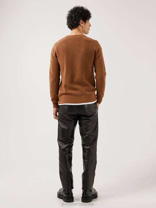 J.Lindeberg cole yak sekoitus pusero miehet penninruskea 4VD02366 vaatetus