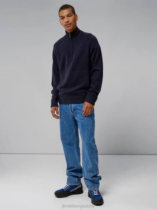 J.Lindeberg collin kashmir villapaita miehet laivasto 4VD02304 vaatetus