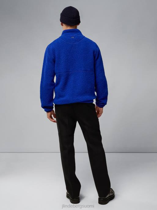 J.Lindeberg dustin villainen fleecetakki miehet merensininen 4VD02327 vaatetus