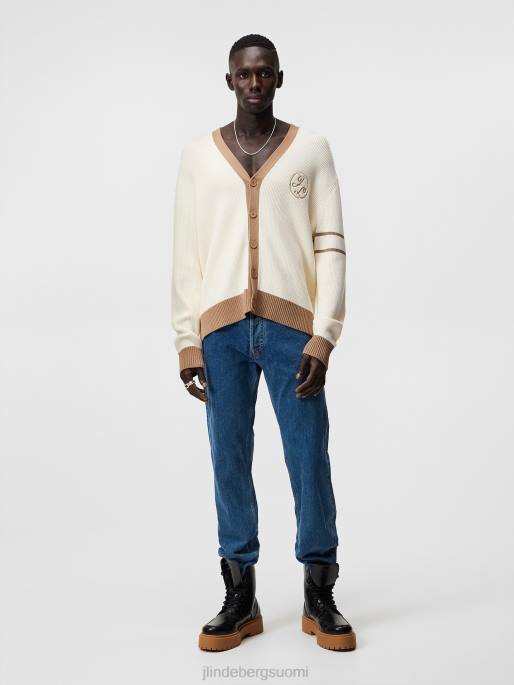 J.Lindeberg gerard jacquard neuletakki miehet turlikyhkynen 4VD01049 vaatetus