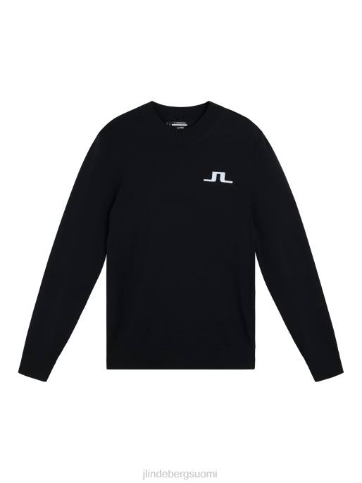 J.Lindeberg gus pusero miehet musta 4VD02333 vaatetus