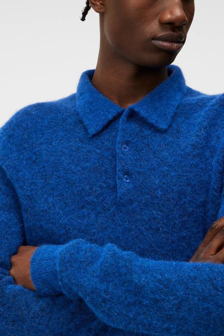 J.Lindeberg hayden neulottu poolo miehet surfaa verkossa 4VD0993 vaatetus