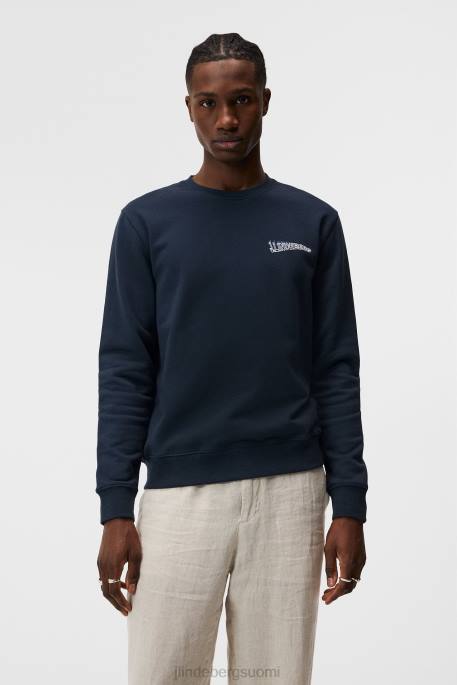 J.Lindeberg heittää miehistön kaula miehet laivasto 4VD01039 vaatetus