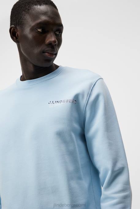 J.Lindeberg heittää miehistön kaula miehet unelma sininen 4VD01038 vaatetus