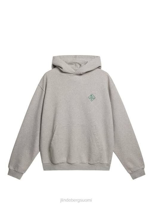 J.Lindeberg house of karson huppari miehet vaaleanharmaa melansi 4VD02268 vaatetus