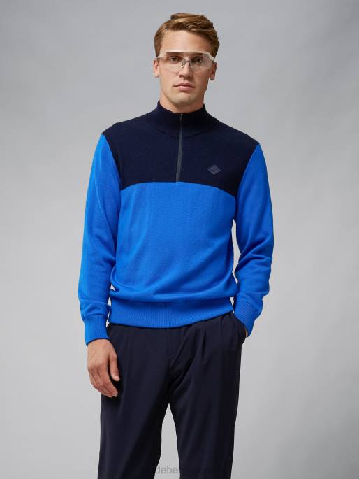 J.Lindeberg jeff tuulitakki villapaita miehet merensininen 4VD02337 vaatetus