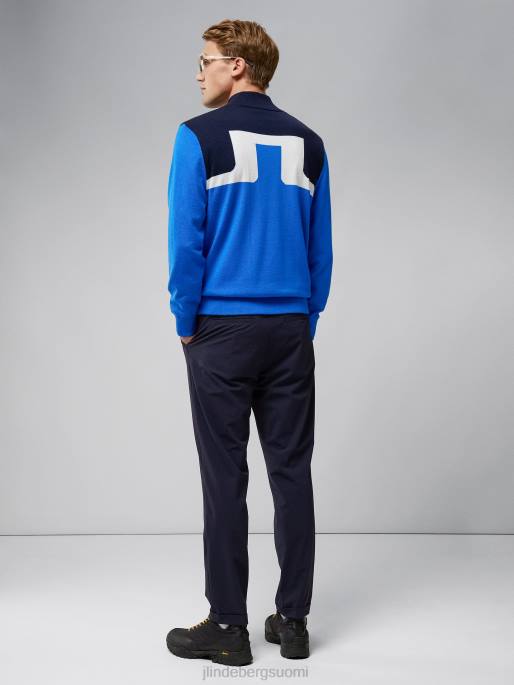 J.Lindeberg jeff tuulitakki villapaita miehet merensininen 4VD02337 vaatetus