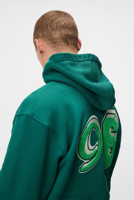 J.Lindeberg karson graafinen huppari miehet sademetsä 4VD01069 vaatetus