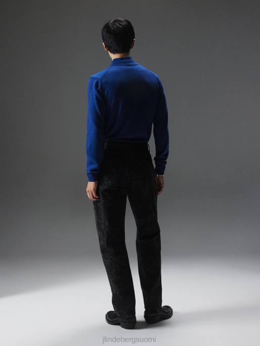 J.Lindeberg kiyan neljännesvetoketjullinen villapaita miehet laivaston pioni 4VD02275 vaatetus