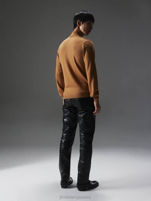 J.Lindeberg kiyan neljännesvetoketjullinen villapaita miehet maaorava 4VD02273 vaatetus