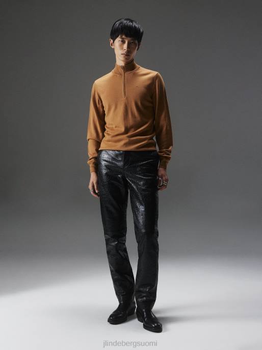 J.Lindeberg kiyan neljännesvetoketjullinen villapaita miehet maaorava 4VD02273 vaatetus