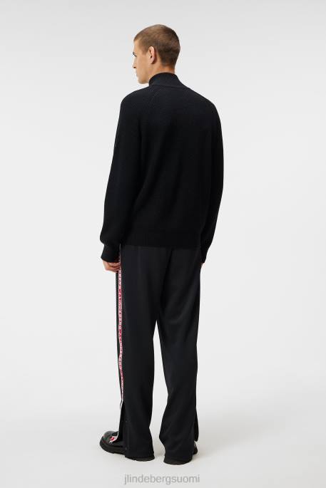 J.Lindeberg kyler villasekoite vetoketju miehet musta 4VD01003 vaatetus