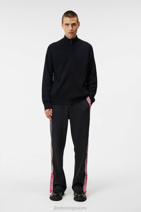 J.Lindeberg kyler villasekoite vetoketju miehet musta 4VD01003 vaatetus