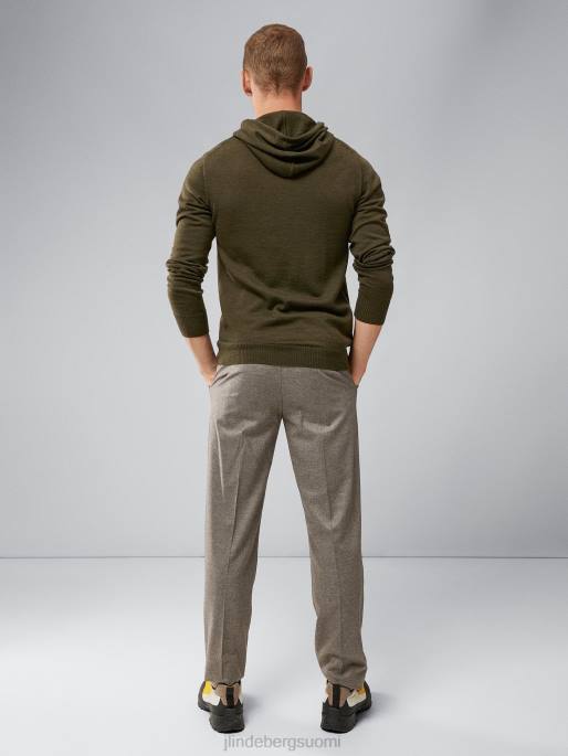 J.Lindeberg laurie merino huppari miehet metsänvihreä 4VD02312 vaatetus