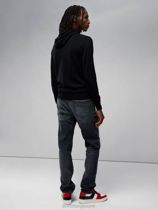 J.Lindeberg laurie merino huppari miehet musta 4VD02313 vaatetus