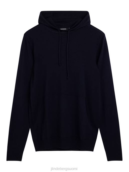 J.Lindeberg laurie merino huppari miehet musta 4VD02313 vaatetus