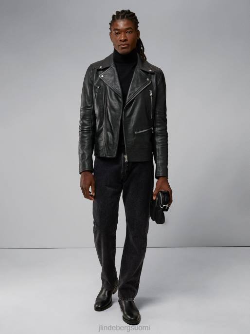 J.Lindeberg lyd merino villapaita miehet musta 4VD02319 vaatetus