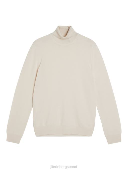 J.Lindeberg lyd merino villapaita miehet pilvi valkoinen 4VD01007 vaatetus