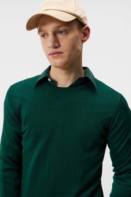 J.Lindeberg lyle kevyt merinovillapaita miehet sademetsä 4VD01057 vaatetus