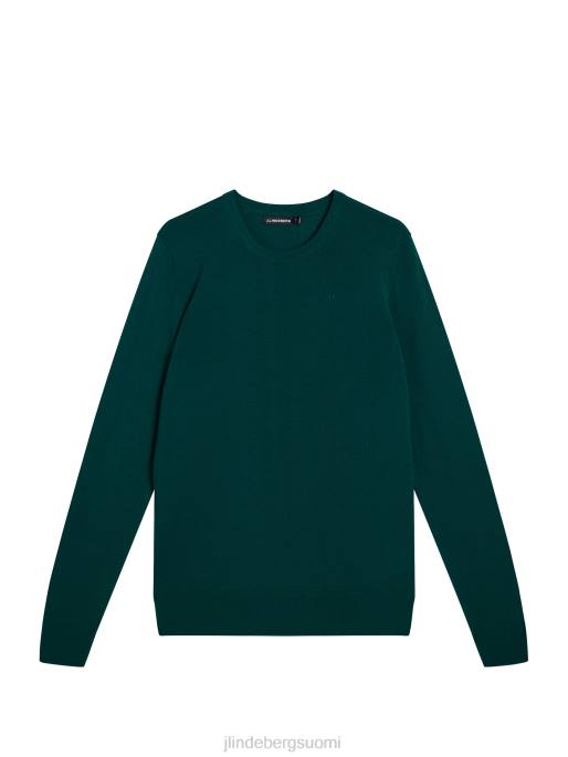 J.Lindeberg lyle kevyt merinovillapaita miehet sademetsä 4VD01057 vaatetus