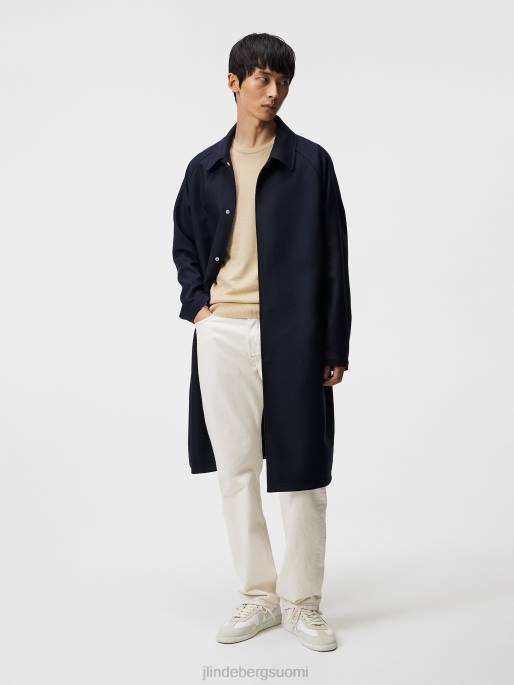 J.Lindeberg lyle kevyt merinovillapaita miehet safari beige 4VD01054 vaatetus