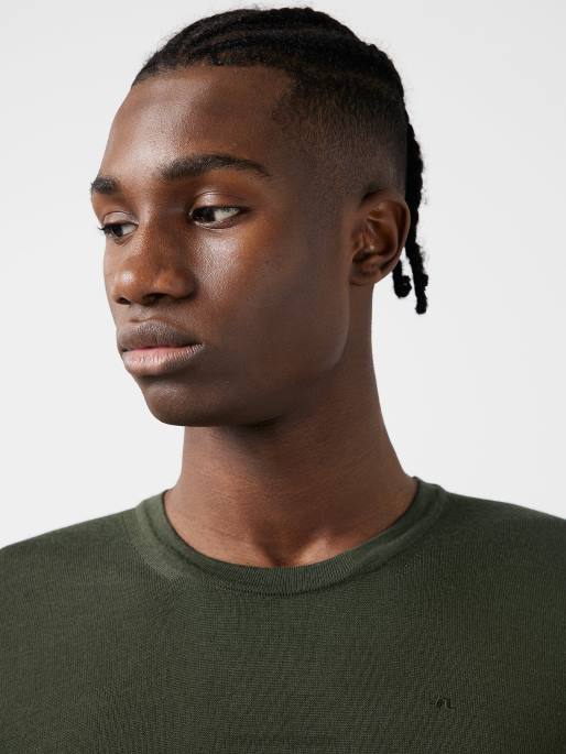 J.Lindeberg lyle kevyt merinovillapaita miehet syviä syvyyksiä 4VD02358 vaatetus