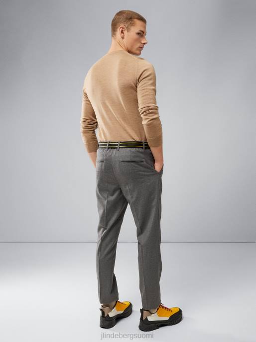 J.Lindeberg lyle merinovilla pusero miehet tiikeriruskea 4VD02324 vaatetus