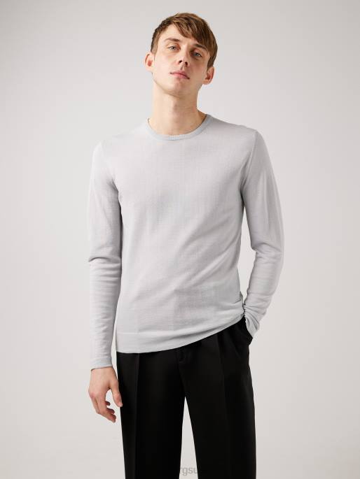 J.Lindeberg nigel silkkivillaneule miehet kiven harmaa 4VD02371 vaatetus