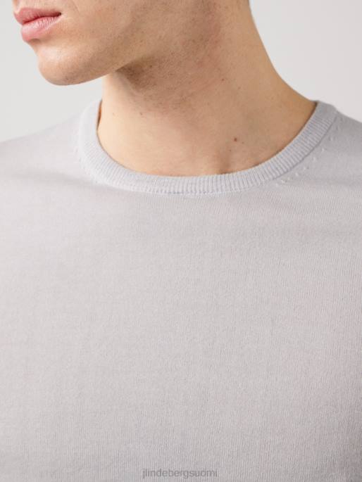 J.Lindeberg nigel silkkivillaneule miehet kiven harmaa 4VD02371 vaatetus