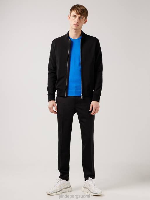 J.Lindeberg nigel silkkivillaneule miehet todellinen sininen 4VD02370 vaatetus