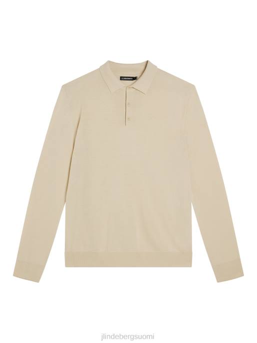 J.Lindeberg noel merino poolo miehet osterin harmaa 4VD01008 vaatetus