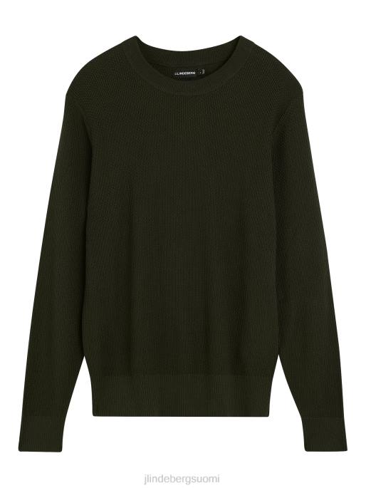J.Lindeberg oliver-rakenne villapaita miehet metsänvihreä 4VD02308 vaatetus