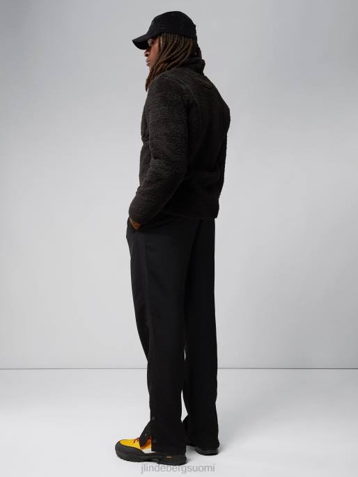 J.Lindeberg patrik pile fleecetakki miehet musta 4VD02269 vaatetus