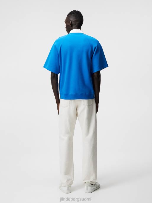 J.Lindeberg roomalainen rugby-paita miehet lapiksen sininen 4VD01074 vaatetus