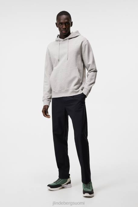 J.Lindeberg siru huppari miehet vaaleanharmaa melansi 4VD01077 vaatetus