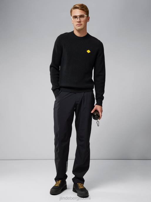 J.Lindeberg timanttipusero miehet musta 4VD02340 vaatetus