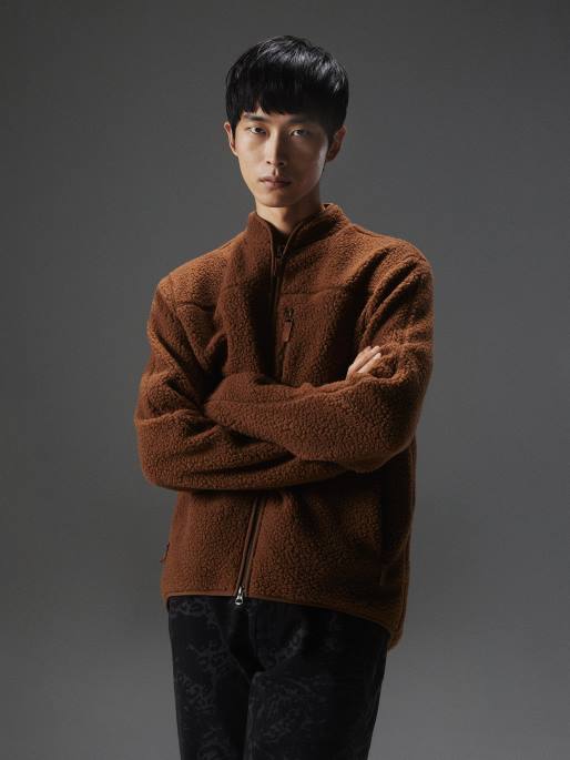 J.Lindeberg tomai pile fleece miehet maaorava 4VD02288 vaatetus