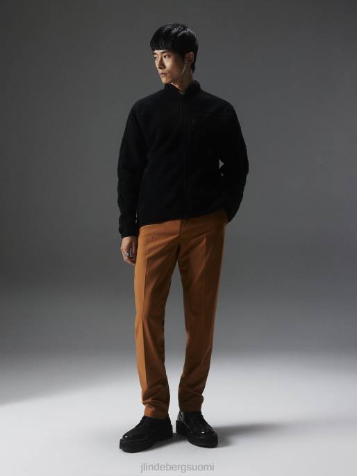 J.Lindeberg tomai pile fleece miehet musta 4VD02289 vaatetus